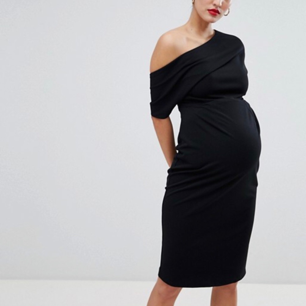Black Maternity Dress